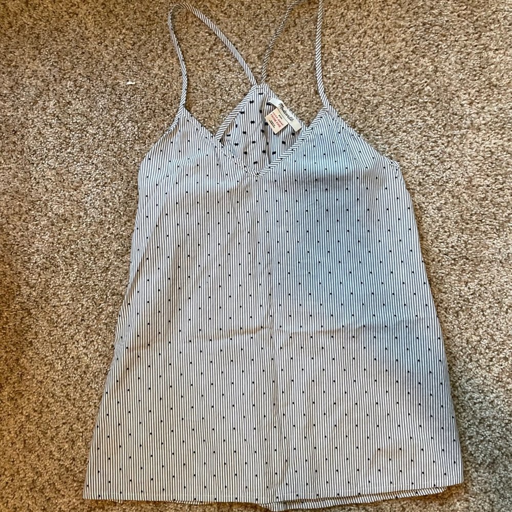 Madewell spaghetti strap top, XXS
